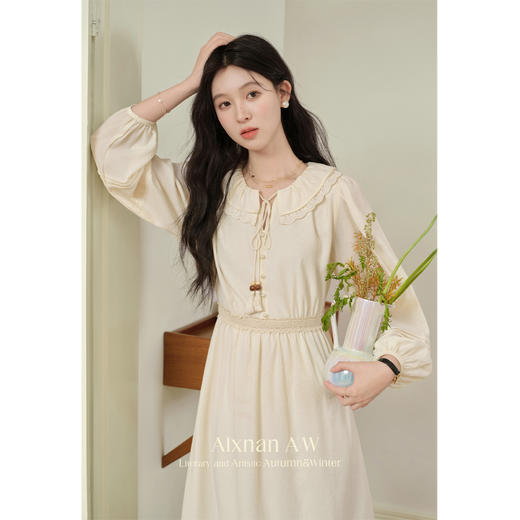 鹿向南「栗之秋」连衣裙 商品图2