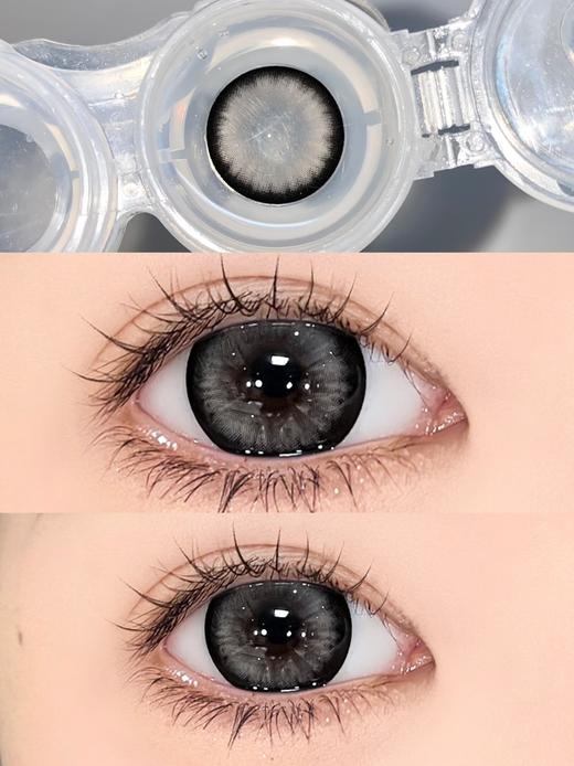 kaylens半年抛 迷幻星海 黑灰/琉璃幻境 棕 14.5mm  非离子 商品图4