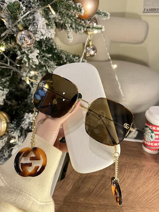 G家 墨镜太阳镜  GG1209小蜜蜂太阳眼镜 尺寸：56-16-145 方框太阳镜 完美品质，独特设计  适合各种脸型 商品图1