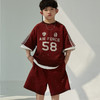 【儿童洋气针织两件套】男童短袖套装2024夏季新款短裤脏脏潮 商品缩略图1