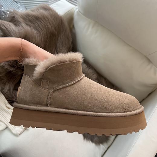 ??羚羊棕  【 厚底款 】 UGG周冬雨同款??mini迷你小V口 商品图6