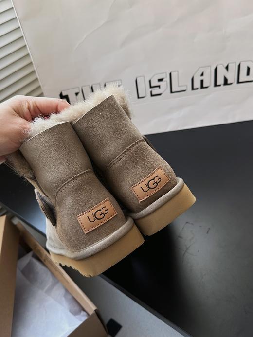 2022秋冬新款皮毛一体胶片雪地靴 商品图2