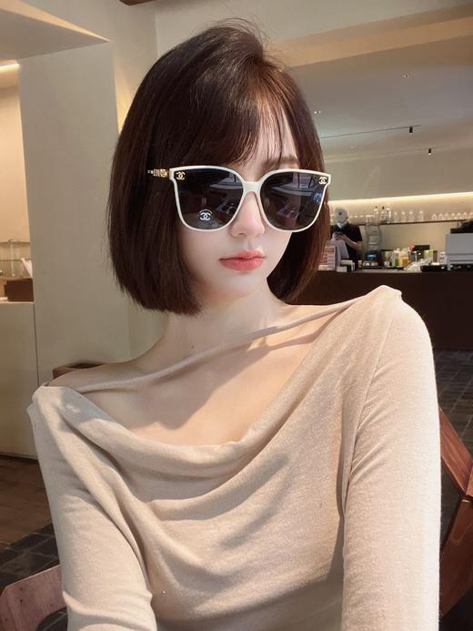 香家 太阳眼镜 网红款太阳镜 型号CH7622小红书推荐方形墨镜尺寸：65口24-145 造型神器  上脸效果无敌 商品图7