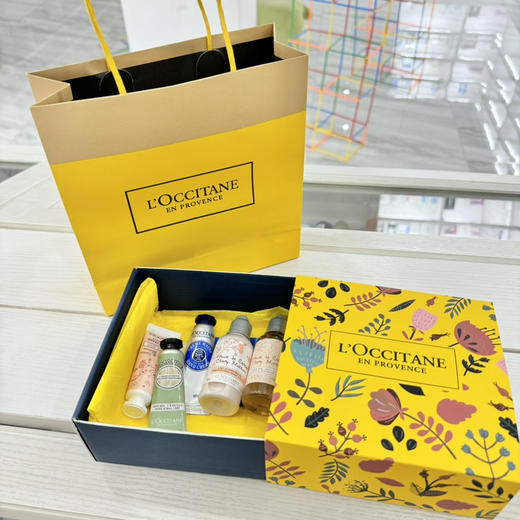 教师节礼物·欧舒丹身体乳沐浴露护手霜礼盒礼袋套装 身体乳35ml+沐浴露35ml+护手霜10ml*3支 商品图0