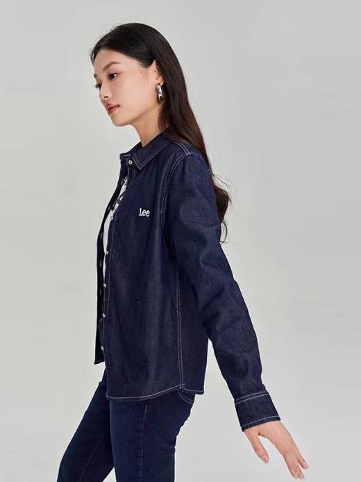【春上新】【新品】6楼 LEE 女式长袖牛仔衬衫 吊牌价599元 商品图2
