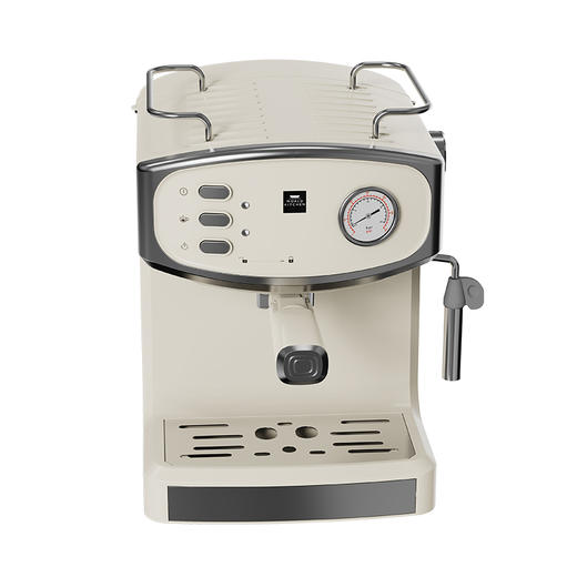 杞冠臻选 | 康宁 压力意式咖啡机WK-GKF1603KZ 容量1.6L 280×243×308mm 内配咖啡粉勺 双杯滤网 双重不锈钢滤网 商品图2