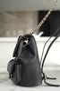 香奶奶 23P新款 Duma双肩 包牛皮 中号黑色 商品缩略图3