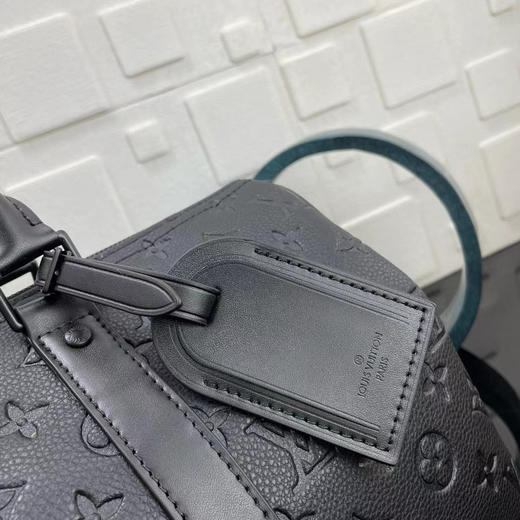 驴家M22765 全皮黑压花 花旅行包35KEEPALL BANDOULIÈRE 35 商品图5