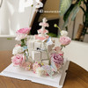 许愿池魔方蛋糕（花材不固定同色系搭配） 商品缩略图2