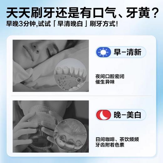 参半oralshark香域茉莉味美白牙膏-SP4:120g 商品图3