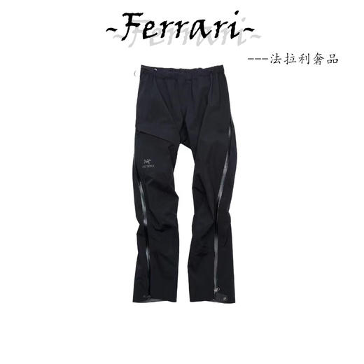 始*鸟 Beta系列 LT Pant Logo印花之间长款休闲裤 女款 黑色 商品图0