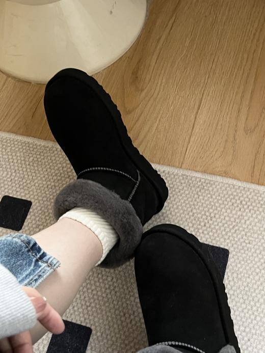 UGG.2022羊驼毛边小可爱雪地靴 商品图5