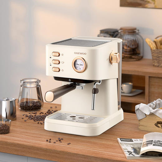 大宇咖啡机DYKF-1233【分仓直发，72小时发货，周末节假日不发货】 商品图1