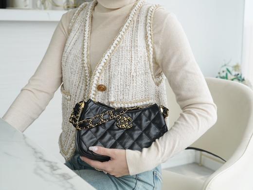 香奶奶23k 19hobo  大号黑色 正品皮 腋下 商品图2