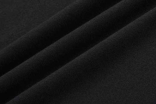 CD 24SS 1947草写植绒印花短袖（黑色） 商品图4