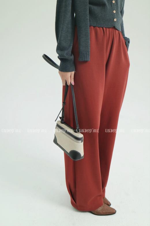 【门店同款】ENJOY秋季less is more简约通勤抖抖裤 159194222 商品图1