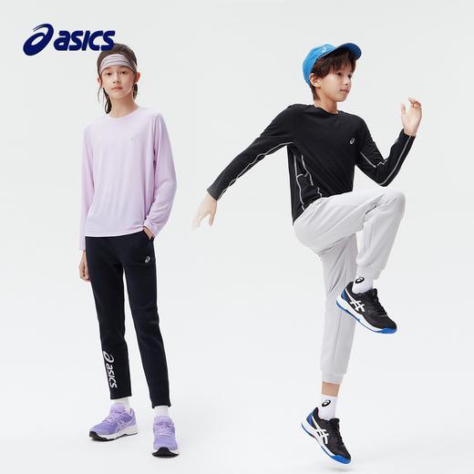 Asics/亚瑟士童装秋冬季长袖针织圆领T恤羊毛吸湿透气2024年新品 商品图4
