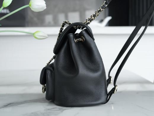 香奶奶 新款 双肩包黑色大号 商品图6