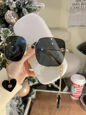 G家 墨镜太阳镜  GG1209小蜜蜂太阳眼镜 尺寸：56-16-145 方框太阳镜 完美品质，独特设计  适合各种脸型