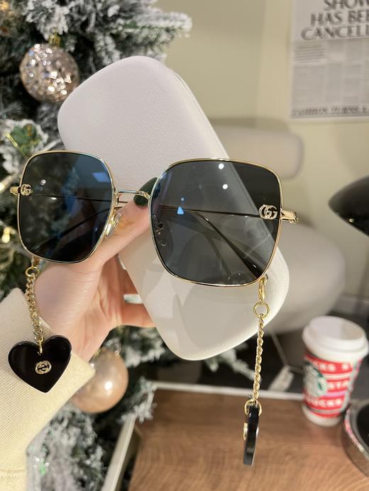 G家 墨镜太阳镜  GG1209小蜜蜂太阳眼镜 尺寸：56-16-145 方框太阳镜 完美品质，独特设计  适合各种脸型 商品图0