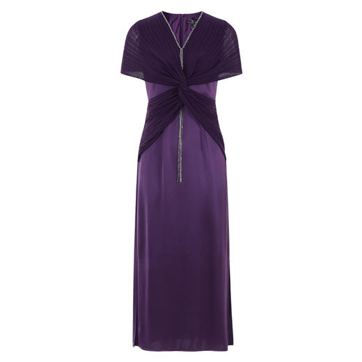 EITIE爱特爱秋季新款洋气气质高腰显瘦礼服连衣裙7577212 商品图11