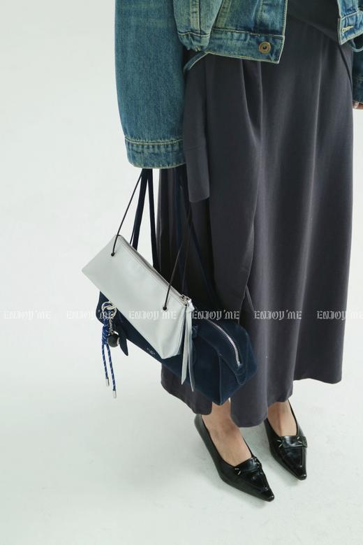 【门店同款】ENJOY秋季less is more韩系后露腰两穿连衣裙 159097879 商品图4