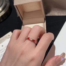 B家窄版蛇骨戒指