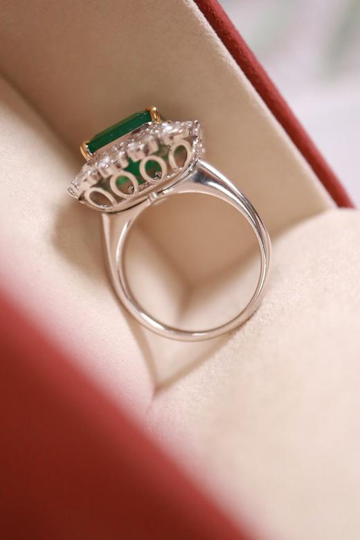 5.04ct 祖母绿戒指吊坠 商品图6