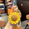 【教师节礼物】教师节快乐钥匙扣挂件送老师女创意礼物教师节向日葵花朵小礼品，精美向日葵花朵设计，送礼必备小物件。ry 商品缩略图8