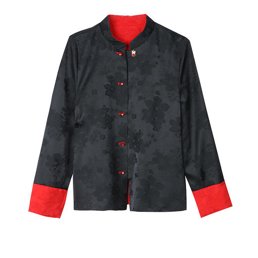 AHM lry6009新中式国风双面穿外套复古小众气质 商品图4