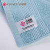 洁丽雅（Grace）A类纯棉抗菌防螨方巾4条装 柔软舒适吸水儿童小毛巾长绒棉擦汗巾 商品缩略图2