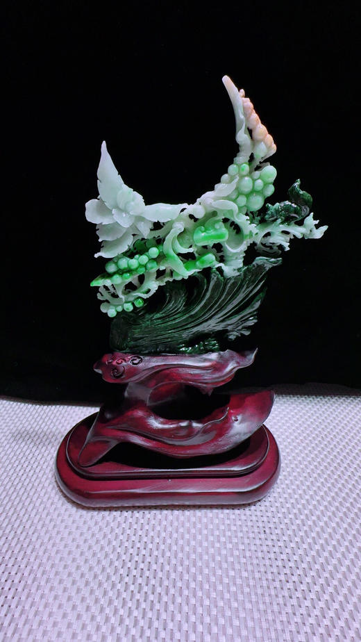 620278翡翠摆件【富贵满堂】 商品图3