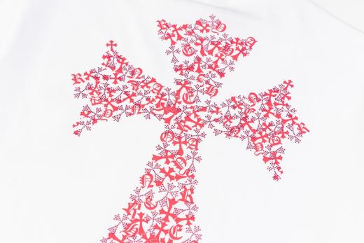 CH克家十字架印花烫钻水洗圆领短袖！ 商品图5