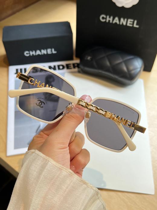 香家  太阳眼镜 网红款太阳镜 型号CH7626小红书推荐方形墨镜尺寸：56口21-145 造型神器  上脸效果无 商品图5