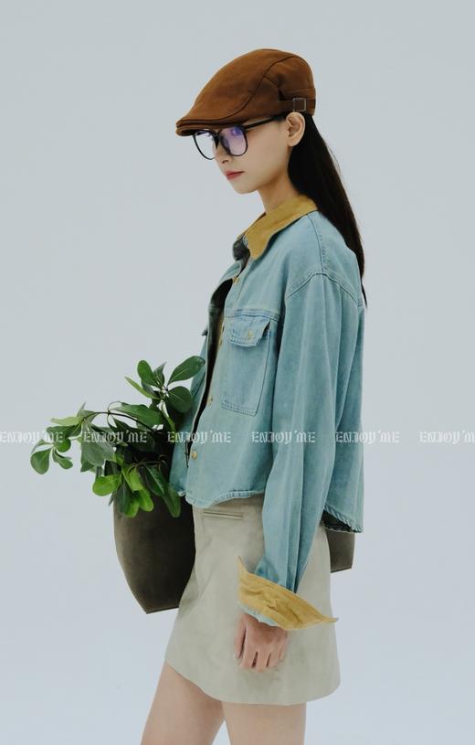 【门店同款】ENJOY秋季less is moreA版腰带皮半裙 159254740 商品图3