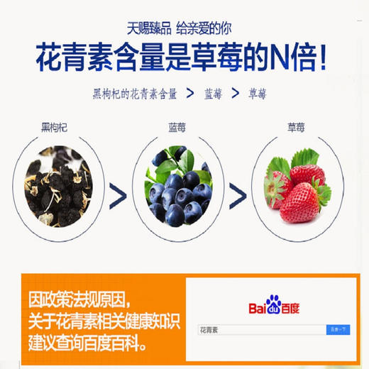 杞果兄弟黑果枸杞240克 商品图4