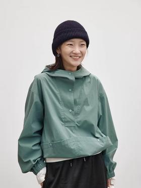 步履不停/4C23112C/户外山系运动连帽套头外套