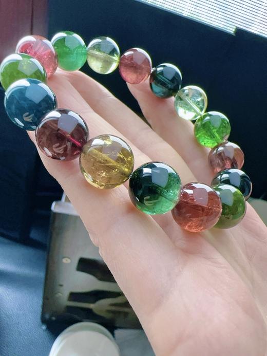 48.85g 12.4mm 碧玺手链 商品图3