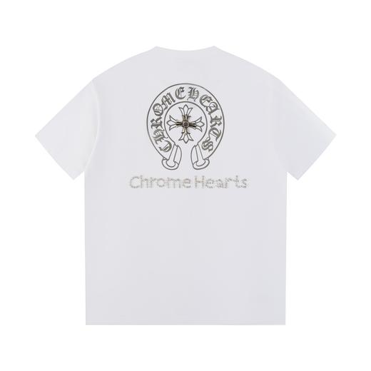 CH克家马蹄十字架铁微logo泡珠T恤！ 商品图5