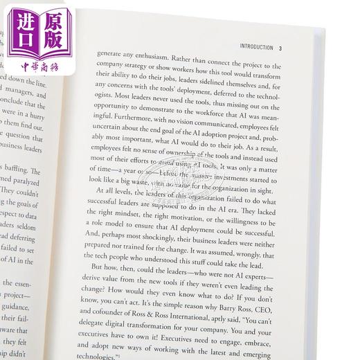 【中商原版】精通人工智能的引领者 The AI Savvy Leader 英文原版 David de Cremer 大卫德克雷默 计算机 商品图2