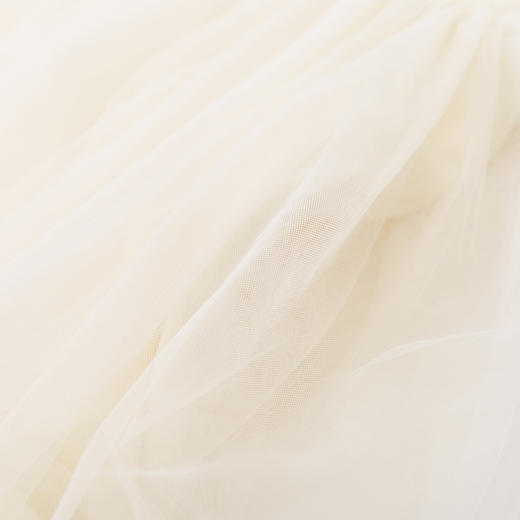 笛莎Deesha 童装女童连衣裙2024冬季新款儿童毛织网纱拼接裙 商品图3