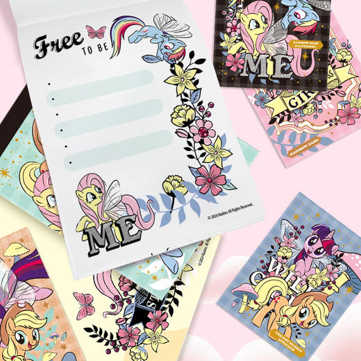 卡游 小马宝莉-便签本KAYCWGZ-XMBL-BQ1 商品图2