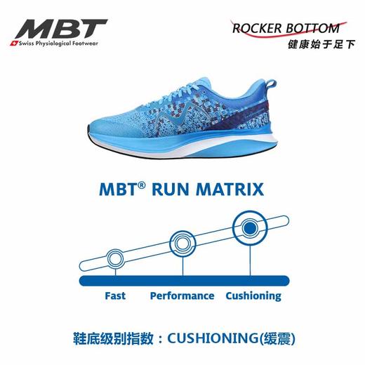 MBT足健康鞋足弓支撑跑鞋男厚底缓震回弹马拉松飓风HURACAN3000II 商品图5