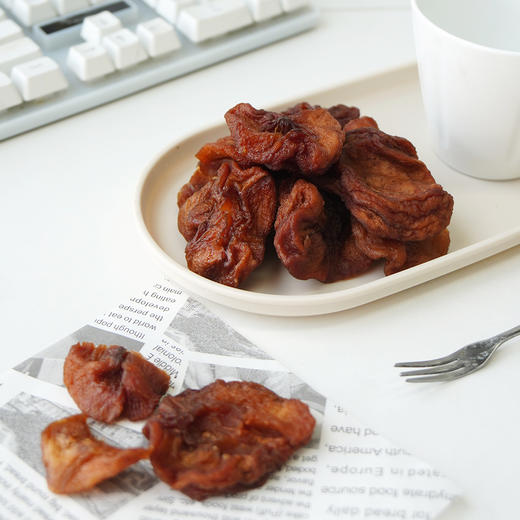 【三蒸三晒 软糯酸甜】 苹果干 250g/袋 精选山东烟台红富士 古法制作 原味厚切 富含天然果糖和纤维素  营养丰富有嚼劲 商品图2