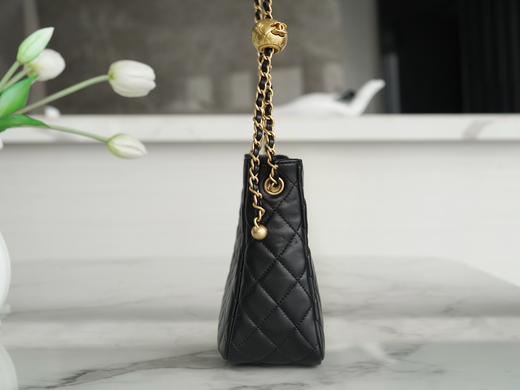 香奶奶 23k 金球hobo嬉皮包 黑色 商品图5