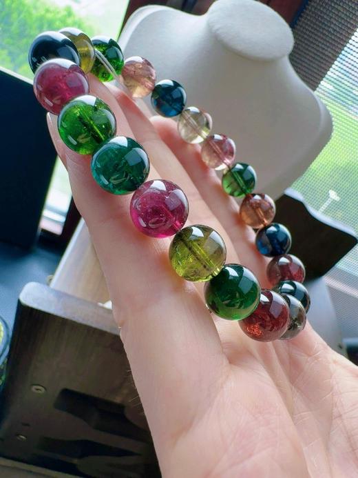 31.85g 10mm 碧玺手链 商品图4