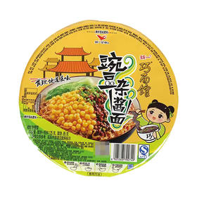 统一,巧面馆重庆豌豆杂酱风味面【125克】