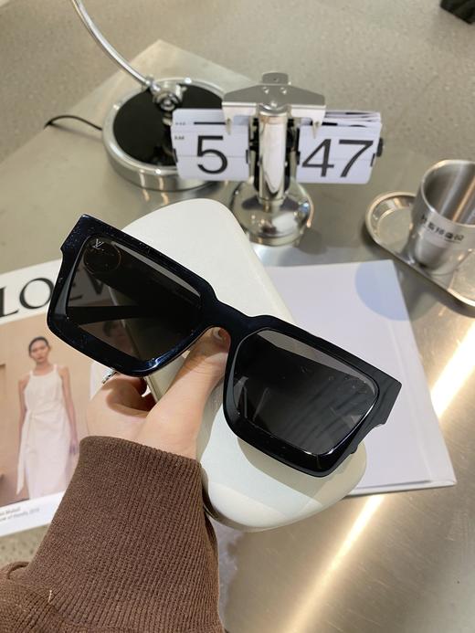 驴家  MODEL：Z1491 太阳眼镜 高端板材太阳眼镜SIZE：58口18-145男女士方形墨镜 商品图5