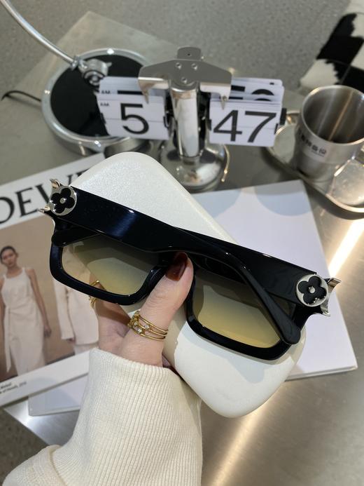 驴家MODEL：Z1490 太阳眼镜 高端板材太阳眼镜SIZE：56口19-145男女士方形墨镜 商品图7