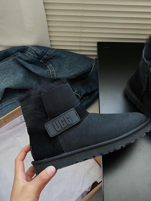 秋冬新款皮毛一体胶片雪地靴 商品图1